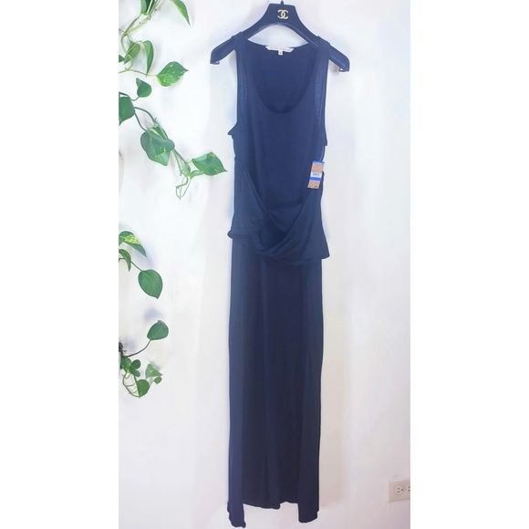 New RACHEL Roy Tank Tied Side Slit Maxi Dress XL - Picture 2 of 10